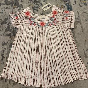 NEW! Boutique Embroidered Top